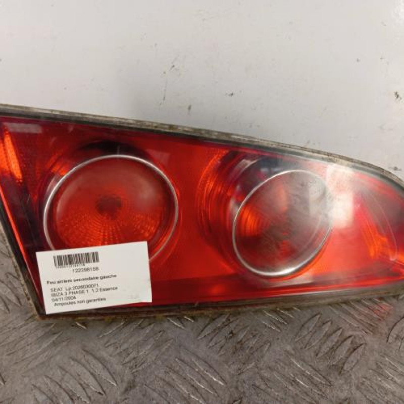 Feu arriere secondaire gauche (feux) SEAT IBIZA 3