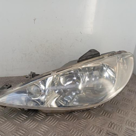Optique avant principal gauche (feux)(phare) PEUGEOT 206 Photo n°1