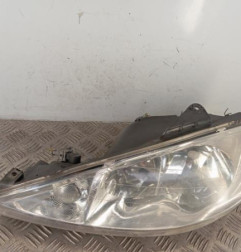 Optique avant principal gauche (feux)(phare) PEUGEOT 206 Photo n°4