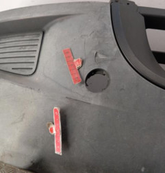 Pare choc avant VOLKSWAGEN CRAFTER 1 Photo n°5