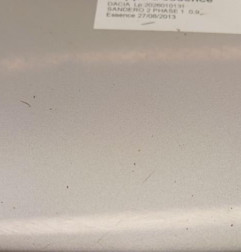 Trappe d'essence DACIA SANDERO 2