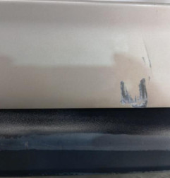 Pare choc arriere MERCEDES 190 W201 Photo n°5