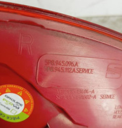 Feu arriere principal droit (feux) SEAT ALTEA Photo n°4