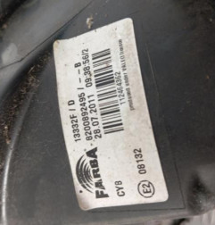 Optique avant principal droit (feux)(phare) RENAULT CLIO 3 Photo n°3