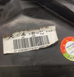 Optique avant principal gauche (feux)(phare) CITROEN C2 Photo n°5