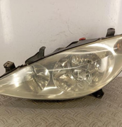 Optique avant principal gauche (feux)(phare) PEUGEOT 307 Photo n°1