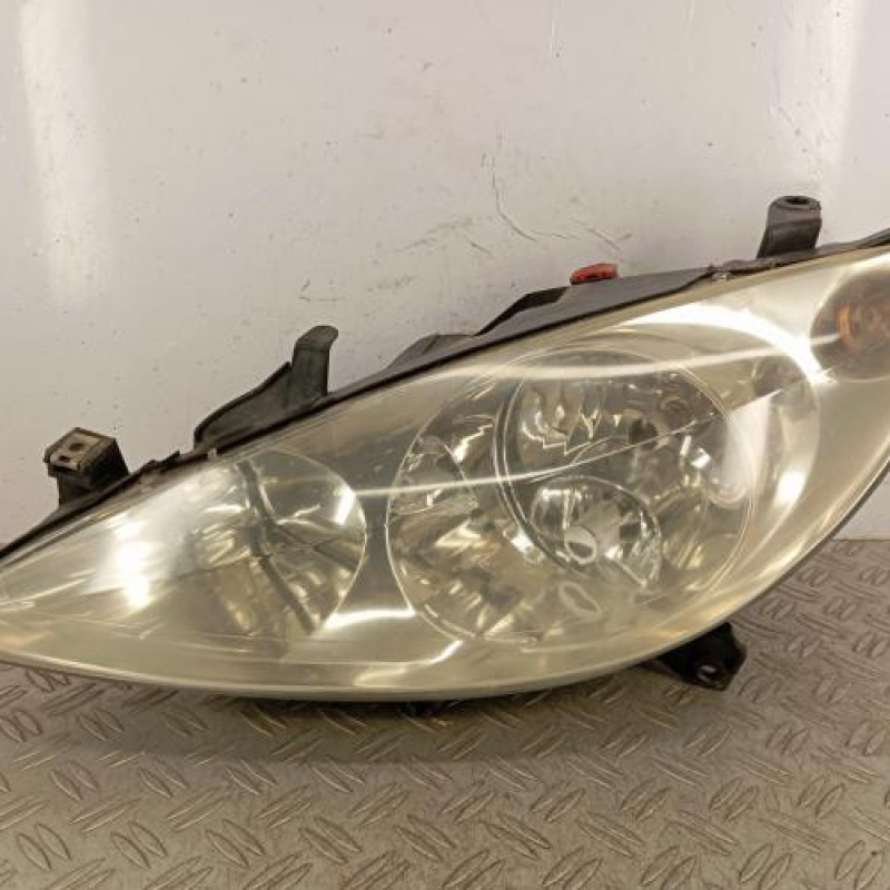 Optique avant principal gauche (feux)(phare) PEUGEOT 307