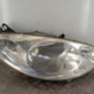 Optique avant principal droit (feux)(phare) PEUGEOT 1007