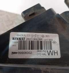 Optique avant principal droit (feux)(phare) RENAULT GRAND SCENIC 3 Photo n°3