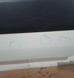 Porte avant gauche CITROEN BERLINGO 2 Photo n°4