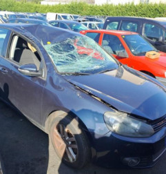 Grille de pare choc VOLKSWAGEN GOLF 6 Photo n°4