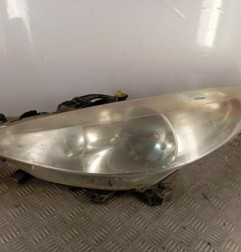 Optique avant principal gauche (feux)(phare) PEUGEOT 207 Photo n°1