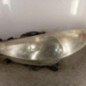 Optique avant principal gauche (feux)(phare) PEUGEOT 207