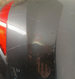 Pare choc arriere FORD FIESTA 6 Photo n°4