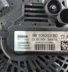 Alternateur PEUGEOT 3008 2 Photo n°3