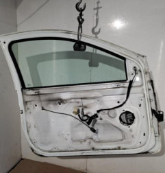 Porte avant gauche RENAULT CLIO 3 Photo n°4