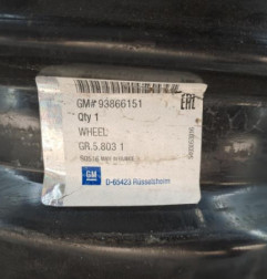 Jante OPEL VIVARO 2 Photo n°5