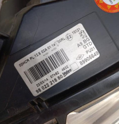 Optique avant principal gauche (feux)(phare) PEUGEOT 208 1 Photo n°3