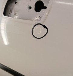 Porte avant gauche PEUGEOT 207 Photo n°4