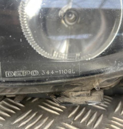 Optique avant principal gauche (feux)(phare) BMW SERIE 3 E46 Photo n°3