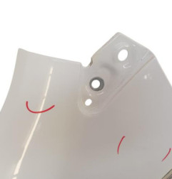 Aile avant gauche FORD FIESTA 5 Photo n°4