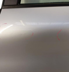 Porte arriere gauche RENAULT CAPTUR 1 Photo n°3