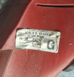 Feu arriere principal gauche (feux) RENAULT CLIO 3 Photo n°5