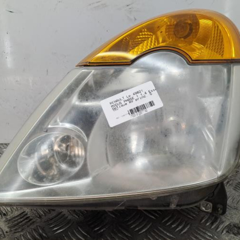 Optique avant principal gauche (feux)(phare) RENAULT MODUS