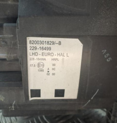 Optique avant principal gauche (feux)(phare) RENAULT MODUS Photo n°4