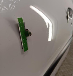 Porte avant gauche PEUGEOT 206+ Photo n°3