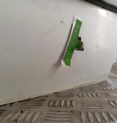 Porte avant gauche RENAULT CLIO 1 Photo n°4