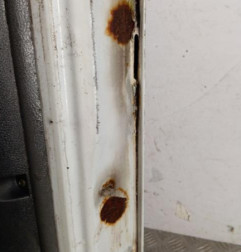 Porte avant gauche RENAULT CLIO 1 Photo n°7