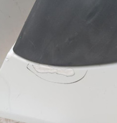 Pare choc arriere RENAULT CLIO 2 Photo n°4