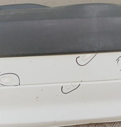 Pare choc arriere RENAULT CLIO 2 Photo n°6