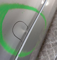 Porte laterale gauche FORD TOURNEO CONNECT 2 Photo n°4