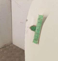 Porte avant gauche PEUGEOT 206 Photo n°3