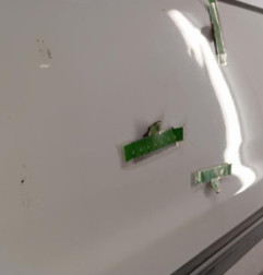 Porte avant droit PEUGEOT 106 Photo n°3