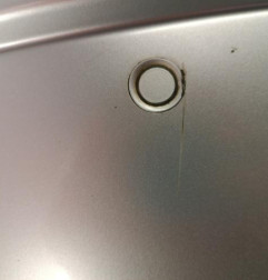 Pare choc arriere OPEL CORSA D Photo n°4