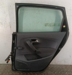 Porte avant droit VOLKSWAGEN POLO 5 Photo n°4