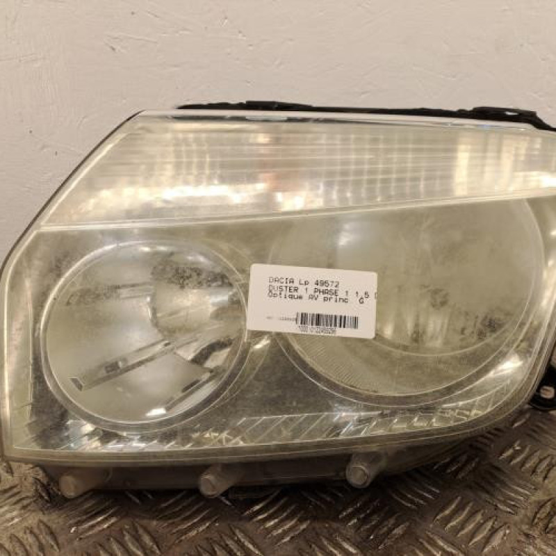 Optique avant principal gauche (feux)(phare) DACIA DUSTER 1
