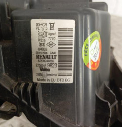 Optique avant principal droit (feux)(phare) RENAULT CLIO 3 Photo n°7