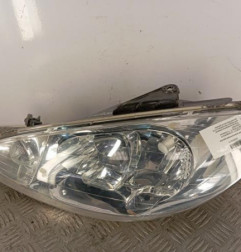 Optique avant principal gauche (feux)(phare) PEUGEOT 206 Photo n°1