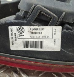 Feu arriere principal gauche (feux) VOLKSWAGEN GOLF 6 Photo n°5