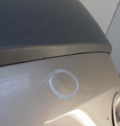 Pare choc arriere RENAULT MEGANE 2 Photo n°4