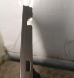 Pare choc arriere RENAULT LAGUNA 3 Photo n°4