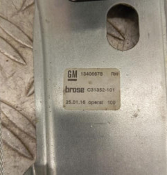 Leve vitre electrique arriere droit OPEL ASTRA K Photo n°3