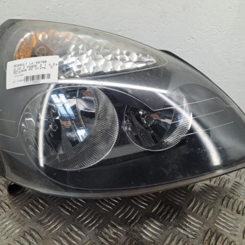 Optique avant principal droit (feux)(phare) RENAULT CLIO 2