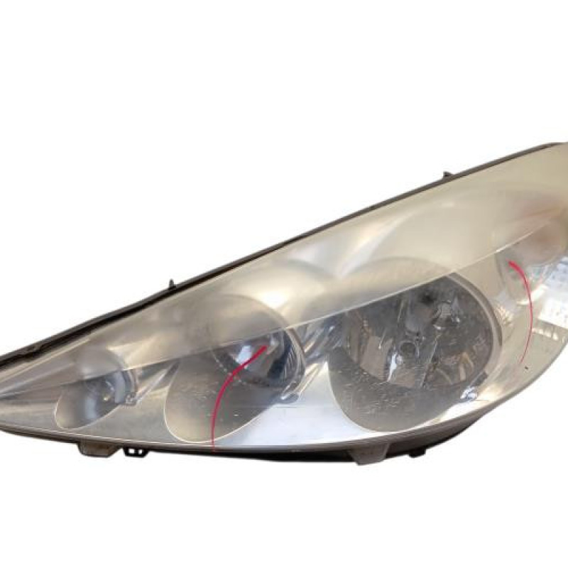 Optique avant principal gauche (feux)(phare) PEUGEOT 206+