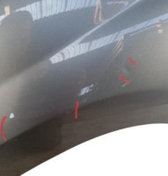 Aile avant gauche PEUGEOT 207 Photo n°3