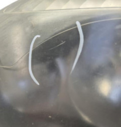 Optique avant principal gauche (feux)(phare) RENAULT CLIO 2